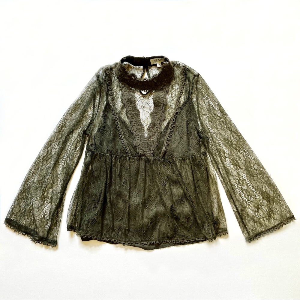 Long sleeve blouse